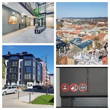 Happy Inn Exclusive Studio, Self Check In, Parking Vilnius Exterior photo